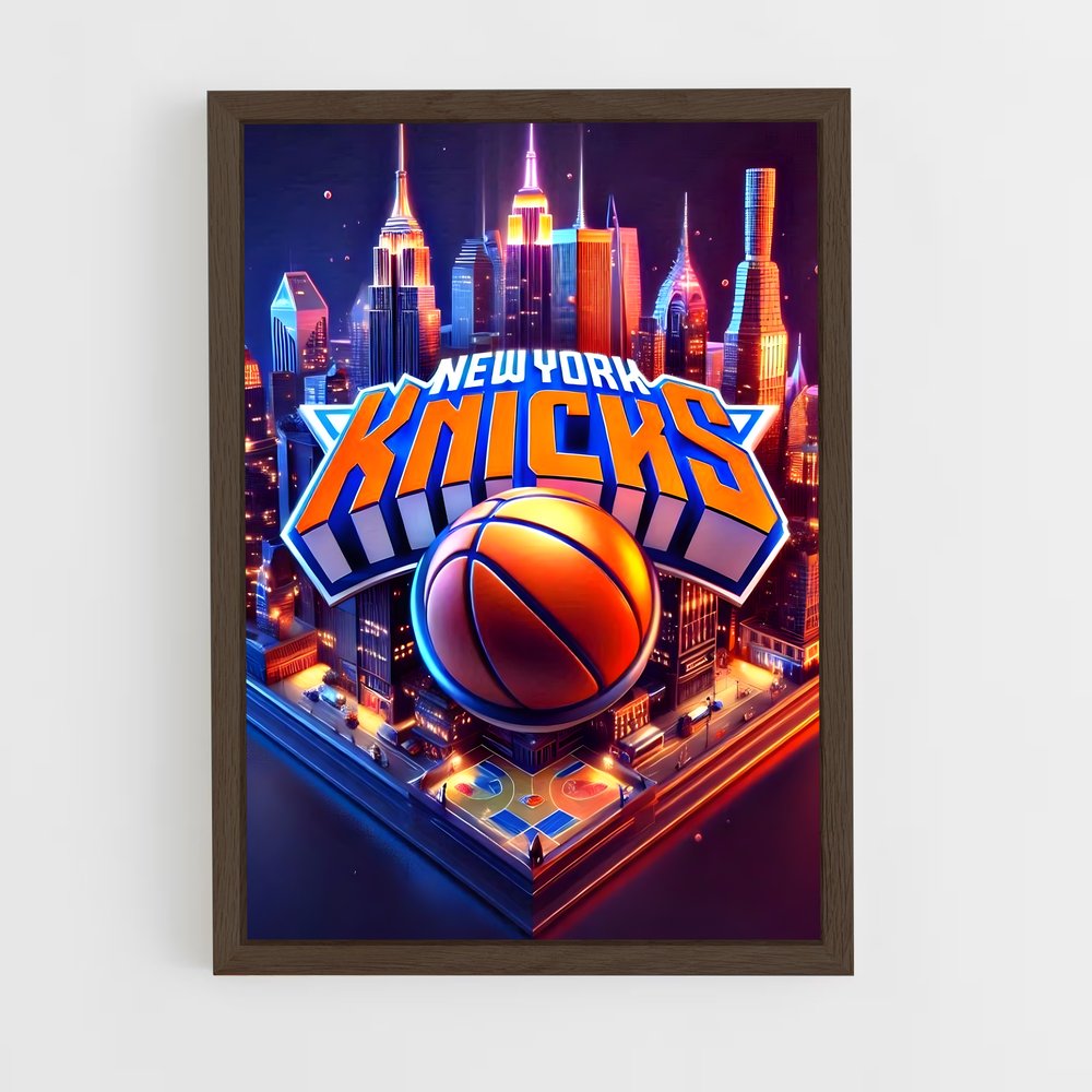 Poster Dunk de la Grosse Pomme – affiche Basketball (vue 5)
